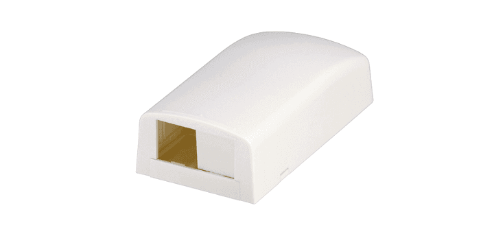 Panduit CBX2BL-AY, Scatola da superficie 2 porte nera