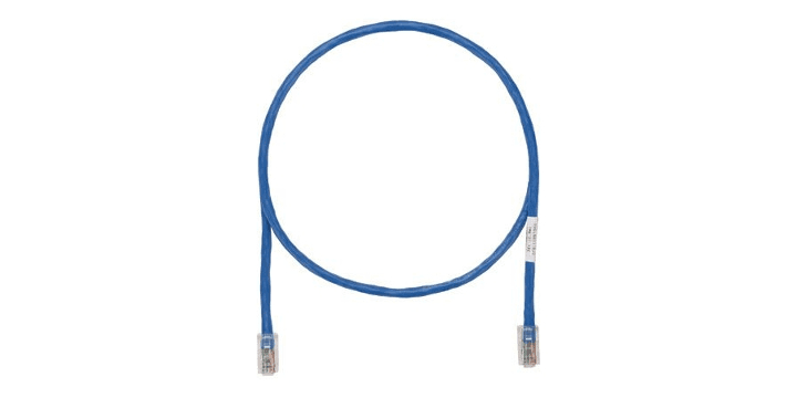 Panduit UTPCH8BUY, Cavo patch 24 AWG 2 coppie blu 8 ft