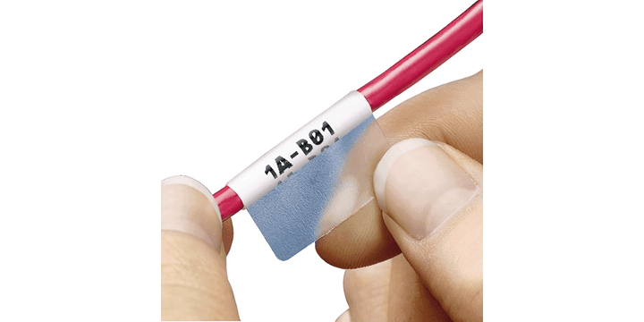Panduit S200X650VATY, etichetta in vinile autolaminante bianca 6.5x2 1000 etichette