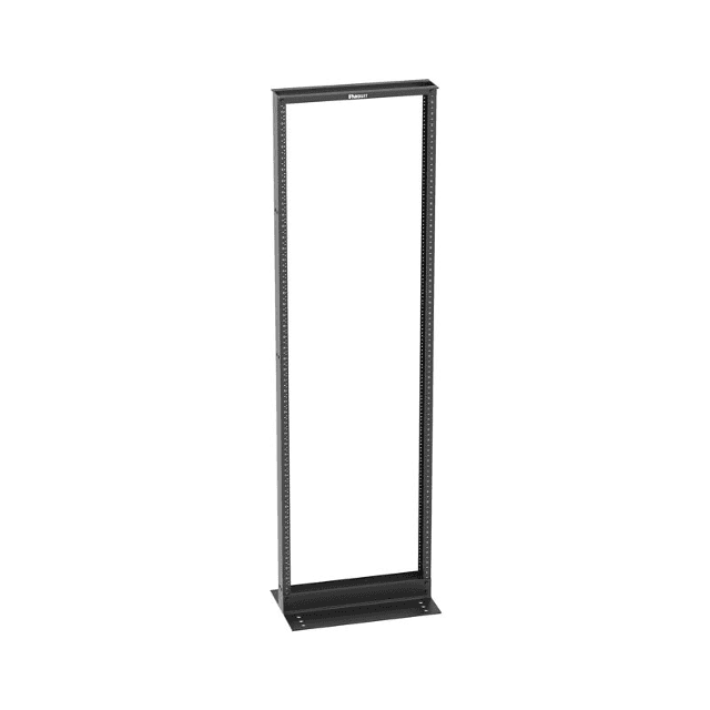 Panduit R2P, rack per apparecchiature 45U nero 2 montanti 84 in. H 1000 lb.