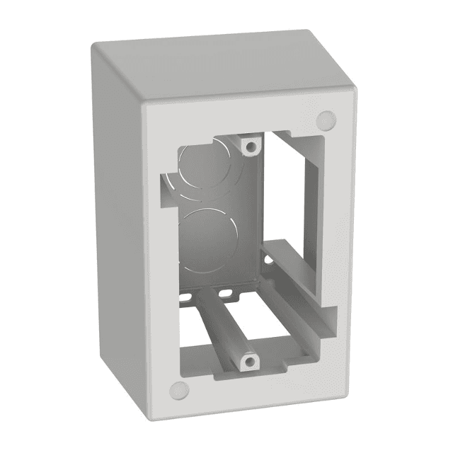 Panduit JB1DEI-A, Scatola di derivazione elettrica a bassa tensione colore avorio elettrico, altezza 2.75 in.