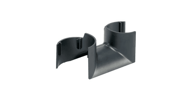 Panduit TRC2HDBL, Trompeta ABS Negra Altura 1.7 in. (43.2mm)