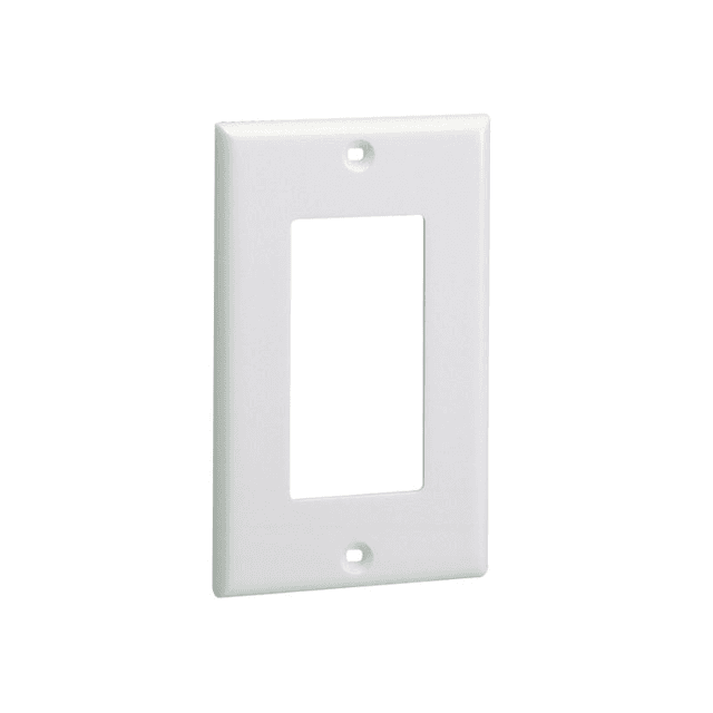 Panduit CPGWH, Placca frontale ABS 1 Gang 1 Porta Bianca
