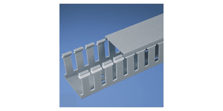 Panduit G3X3LG6, Canalina portacavi base PVC 6 ft. 3.25 in. x 3.12 in.