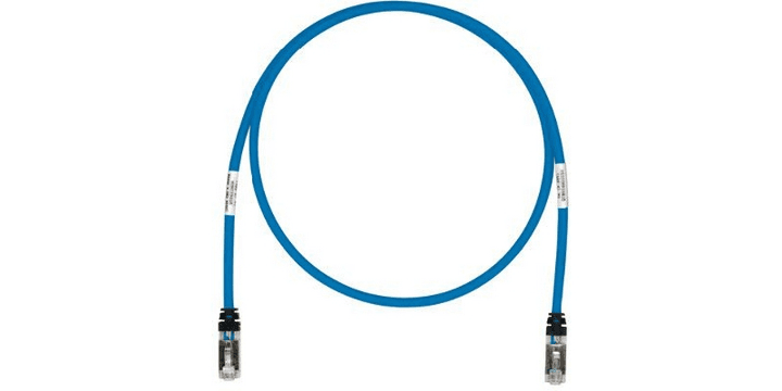 Panduit STP6X15BU, TX6A CAT6A Cable de parche blindado LSZH 15 FT