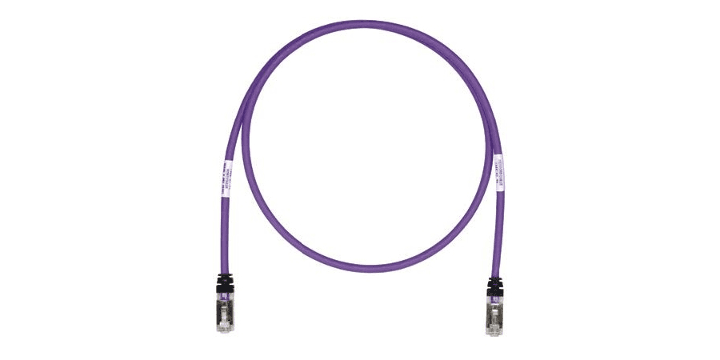 Panduit STP6X100VL, Cordón de parche Cat 6A S/FTP 26 AWG 100 ft