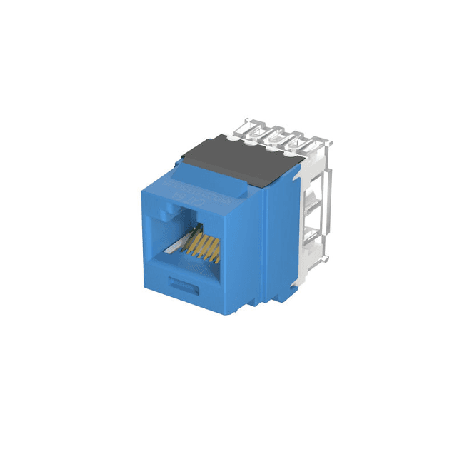 Panduit NK6X88MBU, Buchsenmodul Cat 6A UTP 110 Punchdown Blau