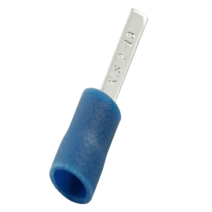 Panduit EDV14-87MB-Q, terminale di disconnessione 16 AWG 14 AWG vinile blu ottone