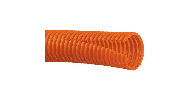 Panduit CLT25F-C3, Tubo corrugato a guaina 1/4 in. in polietilene arancione