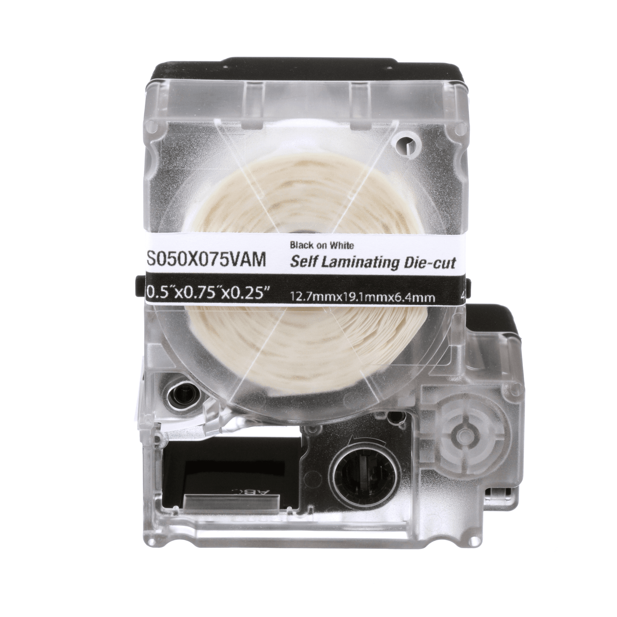 Panduit R100X150V1M, Cassetta etichette 1-1/2 in. L 1 in. W Vinile 10 a 6 AWG