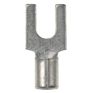 Panduit P10-10F-D, Non-Insulated Fork Terminal 12-10 AWG #10 Stud