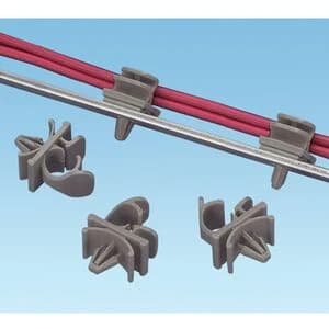Panduit LWC50-H25-L, Latching Wire Clip Push Mount 0.5 in. Natural